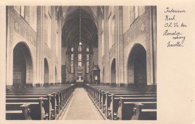 ZWOLLE - Interieur Kerk O. L. Vr. ten Hemelopneming