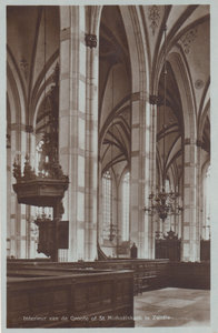 ZWOLLE - Interieur Grote of St. Michaëls Kerk