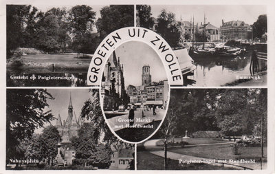 ZWOLLE - Meerluik groeten uit Zwolle