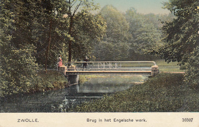 ZWOLLE - Brug in het Engelsche werk