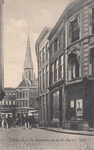 ZWOLLE - Sassenstraat en Gr. Markt