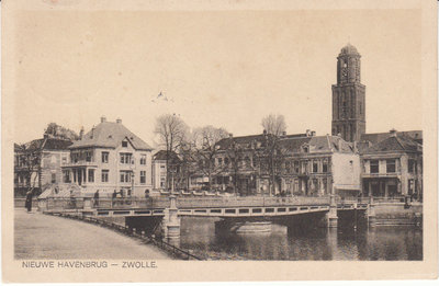 ZWOLLE - Nieuwe Havenbrug