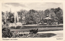 APELDOORN - Oranjepark met Fontein