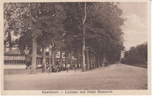 APELDOORN - Loolaan met Hotel Bloemink