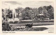 APELDOORN - Oranjepark met Fontein