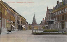 ZUTPHEN - Zaadmarkt met Watertoren