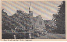 HARDERWIJK - Diepe Gracht met Ger. Kerk