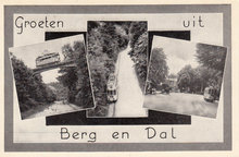 BERG EN DAL - Meerluik groeten uit Berg en Dal