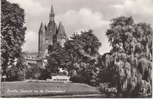 ZWOLLE - Gezicht op de Sassenpoort