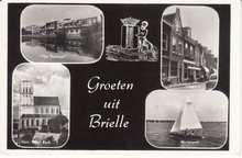 BRIELLE - Meerluik Groeten uit Brielle