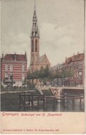 GRONINGEN - Radesingel met St. Josephkerk