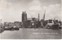 DORDRECHT - Binnen Kalkhaven met Gr. Kerk