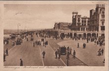 SCHEVENINGEN - Boulevard met Palace-Hotel