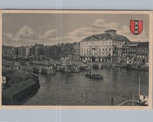 AMSTERDAM - Amstel met Gebouw Carre