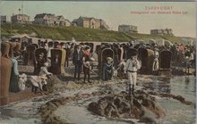 ZANDVOORT - Strandgezicht voor Boulevard Paulus Lot