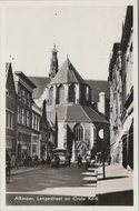 ALKMAAR - Langestraat en Grote Kerk