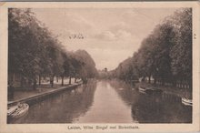 LEIDEN - Witte Singel met Boisotkade