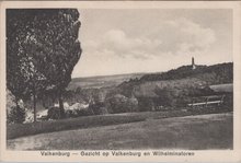 VALKENBURG - Gezicht op Valkenburg en Wilhelminatoren