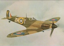 SUPERMARINE Spitfire IIA P7350