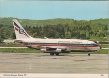 BRITANNIA AIRWAYS Boeing 737 Twinjet