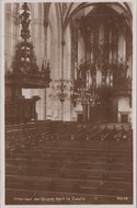 ZWOLLE - Interieur der Groote Kerk te Zwolle