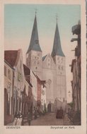 DEVENTER - Bergstraat en Kerk