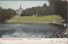 S GRAVENHAGE - Scheveningen. Vijver in de Boschjes