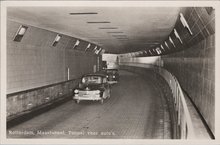 ROTTERDAM - Maastunnel, Tunnel voor auto's