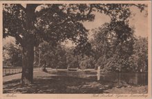 ARNHEM - Park Sonsbeek. Vijver en Zwanenbrug