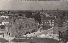 MIDDELBURG - Panorama met R. K. Kerk