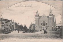 S GRAVENHAGE - Regentesseplein en Regentessekerk