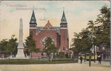 S GRAVENHAGE - Regentesseplein met Kerk