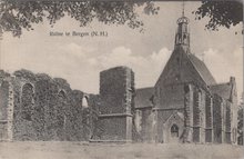 BERGEN N. H. - Ruïne te Bergen (N. H.)