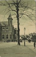 BAARN - Raadhuis met Laanstraat