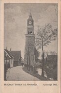 WORMER - Beschuittoren te Wormer. Gesloopt 1896