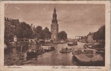 AMSTERDAM - Oude Schans m. Montelbaanstoren