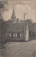 SCHOORL - Oude Raadhuis anno 1601 en N. H. kerk