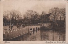 ALKMAAR - Bergerbrug met Groote Kerk