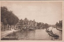 HAARLEM - Gezicht op 't Spaarne