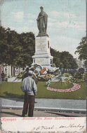 NIJMEGEN - Monument Mrs. Hamer. Keizerkarelplein