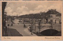 DEN HELDER - Kerkgracht met Postbrug