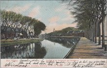 DEN HELDER - Gezicht op de Kerkgracht met Kanaalbrug