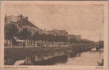 DEN HELDER - kanaalweg met Postbrug