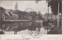 DEN HELDER - Kerkgracht met Westplein