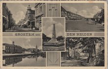 DEN HELDER - Meerluik groeten uit Den Helder