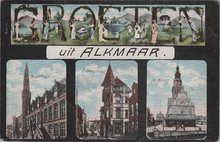 ALKMAAR - Meerluik groeten uit Alkmaar