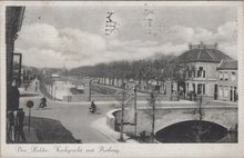 DEN HELDER - Kerkgracht met Postbrug