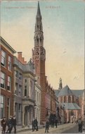 ALKMAAR - Langestraat met Stadhuis