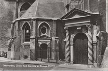 LEEUWARDEN - Grote Kerk Sacristie en Oranje Poortje