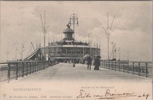 SCHEVENINGEN - Paviljoen op het Wandelhoofd